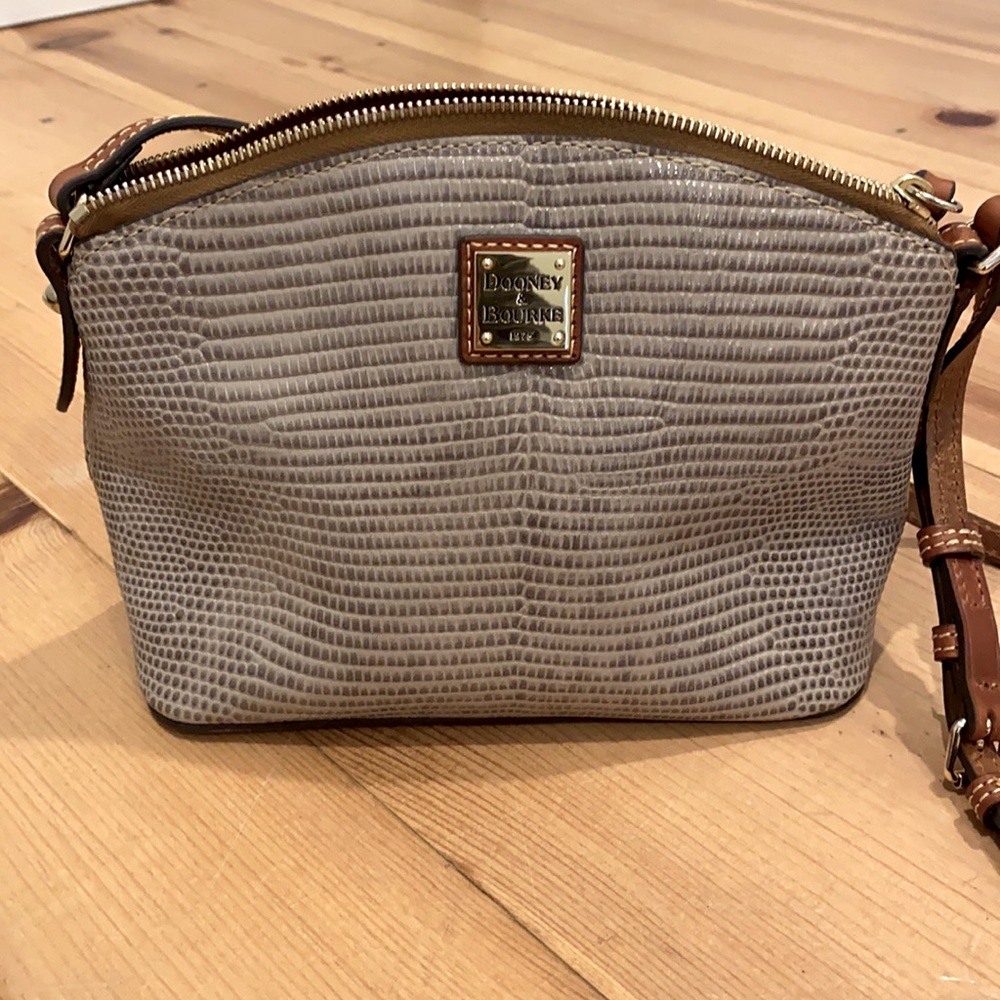 Dooney and Burke snakeskin crossbody